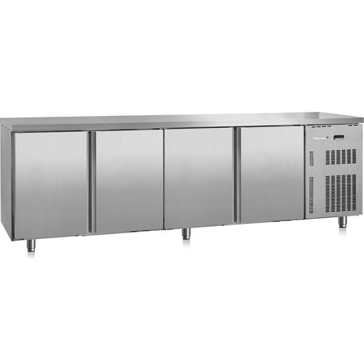 Marecos - Kühltisch 250 cm, 4 Türen, 604 Liter - Softline Steuerung, 70 cm tief - Marecos - GastroDeals