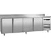 Marecos - Kühltisch 495 Liter - 4 Türen, 250 cm Länge, 60 cm Tiefe, Excel Steuerung, Aufkantung - Marecos - GastroDeals