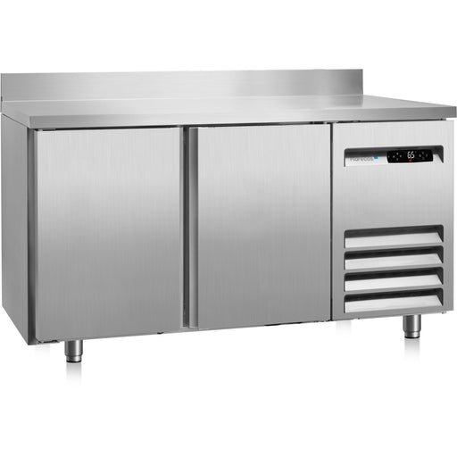 Marecos - Kühltisch 60 cm tief, 150 cm, 238 Liter - 2 Türen, Excel Steuerung, Aufkantung - Marecos - GastroDeals