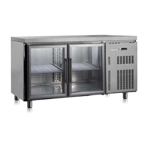 Marecos - Kühltisch BRG 15 PV Softline - 2 Glastüren, 291 Liter, 1500x700 mm - Marecos - GastroDeals