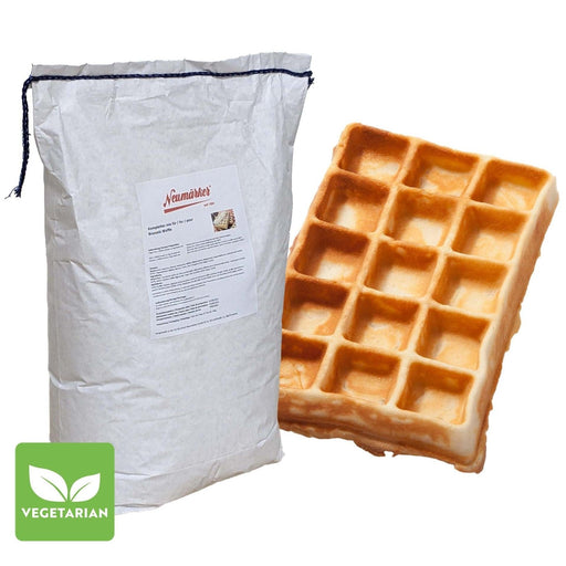 Neumärker - Brüsseler - Waffel - Mix - 10 kg Sack, Einfach zuzubereiten - Neumärker - GastroDeals