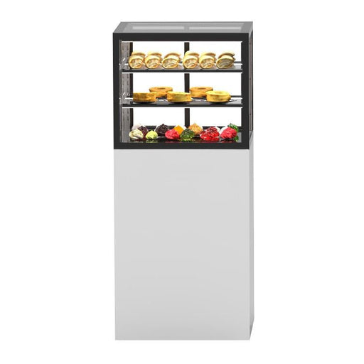 Neumärker - Design - Kühlvitrine Intergra IN60/50 - 140 - Mit Sockel, 600x600x1400 mm, Touchscreen - Thermostat - Neumärker - GastroDeals