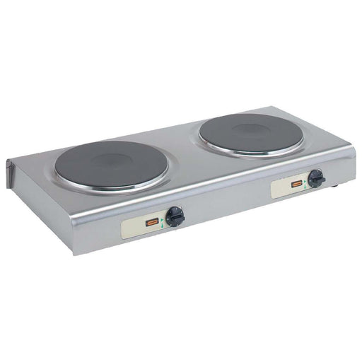 Neumärker - Doppelkochplatte 300 - 300 - EGO® - Gussheizplatten, Edelstahl, 910x450x150 mm - Neumärker - GastroDeals