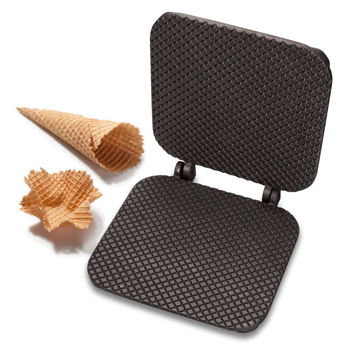 Neumärker - Eiswaffel Wechselplatten für Thermocook® - Gusseisen, 260x260 mm - Neumärker - GastroDeals