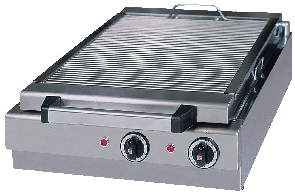 Neumärker - Elektrischer Wassergrill HS 1 - 70 - 2 Heizzonen, Edelstahl, 430x540 mm - Neumärker - GastroDeals