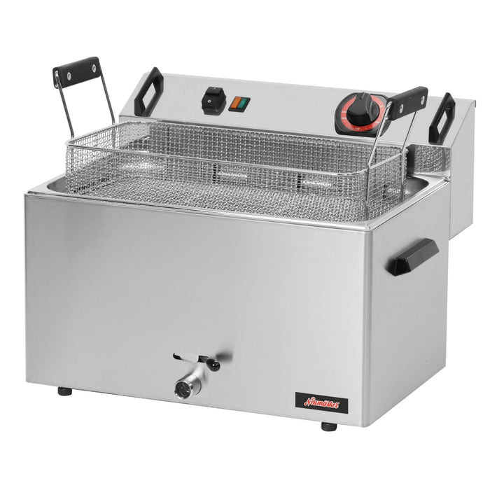 Neumärker - Elektro - Backwarenfritteuse - 16 Liter, Edelstahl, Kaltzonentechnologie - Neumärker - GastroDeals
