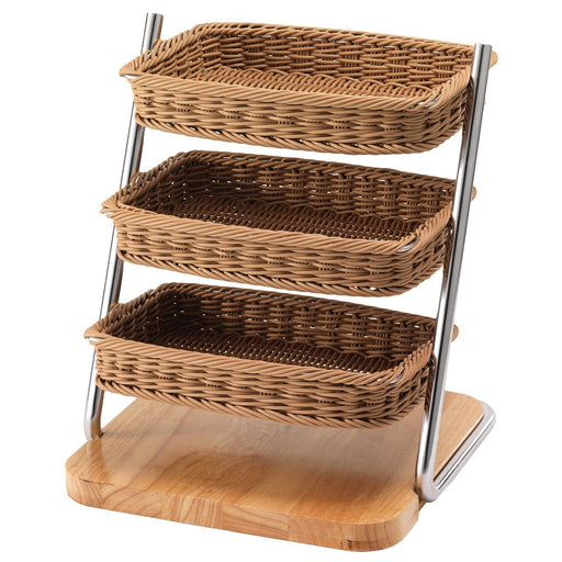 Neumärker - Farm Rack, breit - Edelstahlrahmen, 3 Kunststoffkörbe, 335x367x310 mm - Neumärker - GastroDeals