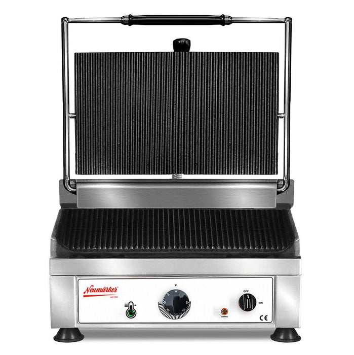 Neumärker - Gastro - Kontaktgrill Panino Budget II - Gusseisenplatten, 450x270 mm, 3 kW - Neumärker - GastroDeals