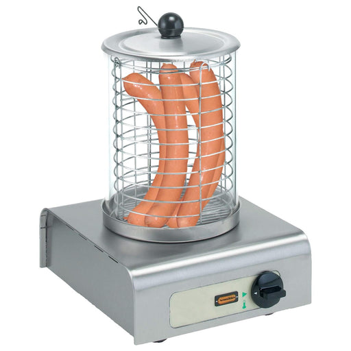 Neumärker - Hot - Dog Einzelgerät - Edelstahl, Glaszylinder, Thermostat, 290x326/356x450 mm - Neumärker - GastroDeals