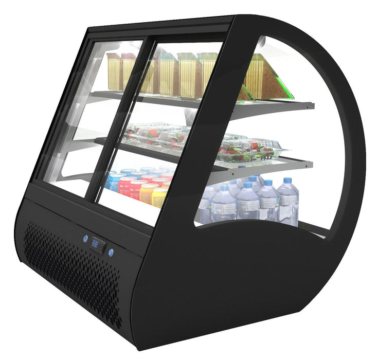 Neumärker - Kühlvitrine Vela - Gehärtetes Glas, 800x700x740 mm, 275 W - Neumärker - GastroDeals