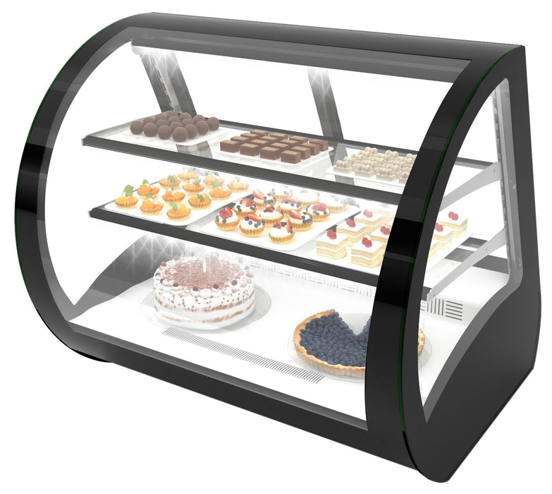 Neumärker - Kühlvitrine Vela - Gehärtetes Glas, 800x700x740 mm, 275 W - Neumärker - GastroDeals