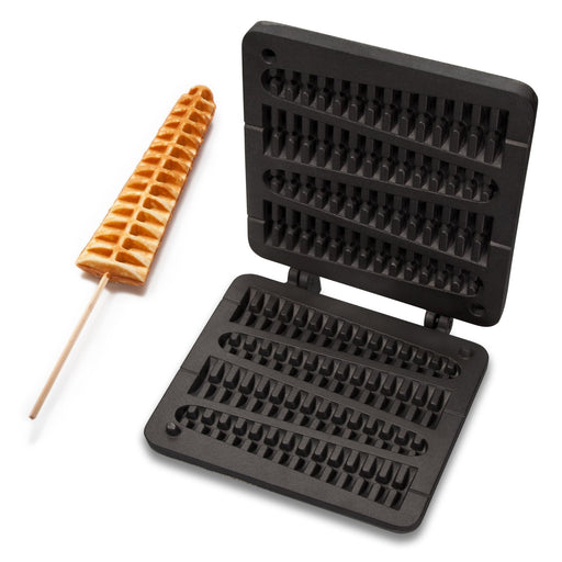 Neumärker - Lolly - Waffel Wechselplatten für Thermocook® - Gusseisen, 4 Waffeln, 230x60x25 mm - Neumärker - GastroDeals