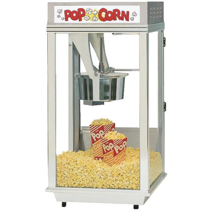 Neumärker - Popcornmaschine Pro Pop 14 Oz / 400 g - Edelstahlkessel, Bodenheizung, Neonbeleuchtung - Neumärker - GastroDeals