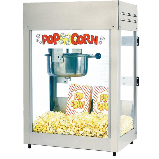 Neumärker - Popcornmaschine Titan 6 Oz / 170 g - Edelstahl, Bodenheizung, Wärmelampe - Neumärker - GastroDeals