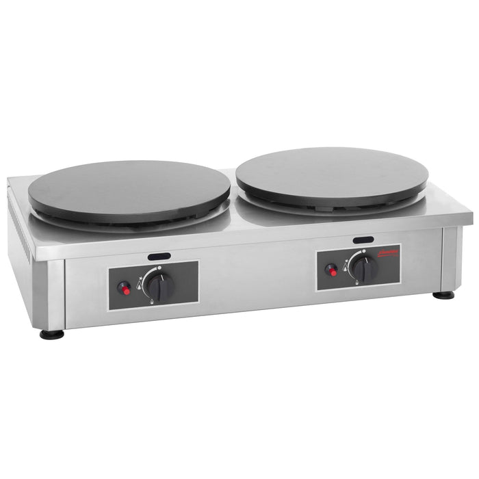 Neumärker - Power Crêpes Gas II 3.0 - Gusseisen, 2x 3,2 kW, Propan/Erdgas, 860x485x240 mm - Neumärker - GastroDeals