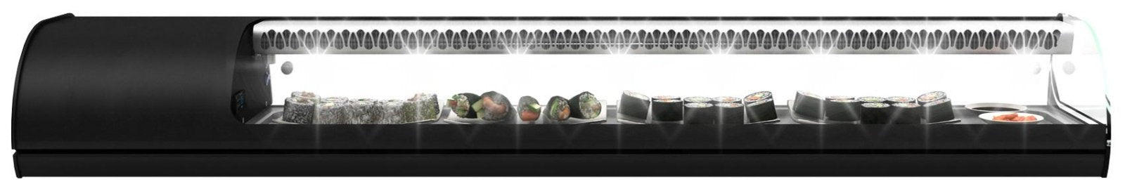 Neumärker - Royal Cooling Sushi 8 - 8x GN 1/3 x 40 mm, Kompressor links, LED - Beleuchtung - Neumärker - GastroDeals