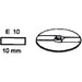 Neumärker - Schneidscheibe E 10 für Multi - Gemüse - Schneider - 10 mm, Edelstahl - Neumärker - GastroDeals
