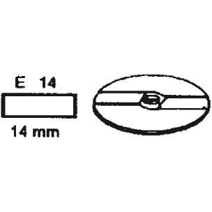 Neumärker - Schneidscheibe E 14 für Multi - Gemüse - Schneider - 14 mm, Robust, Leicht zu Reinigen - Neumärker - GastroDeals