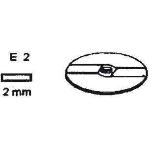 Neumärker - Schneidscheibe E 2 für Multi - Gemüse - Schneider - Edelstahl, 2 mm Dicke - Neumärker - GastroDeals