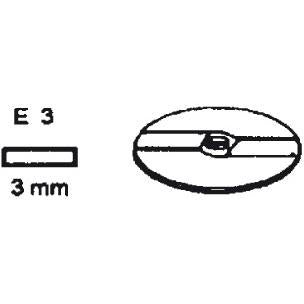 Neumärker - Schneidscheibe E 3 für Multi - Gemüse - Schneider - 3 mm Schnitt, Korrosionsbeständig - Neumärker - GastroDeals