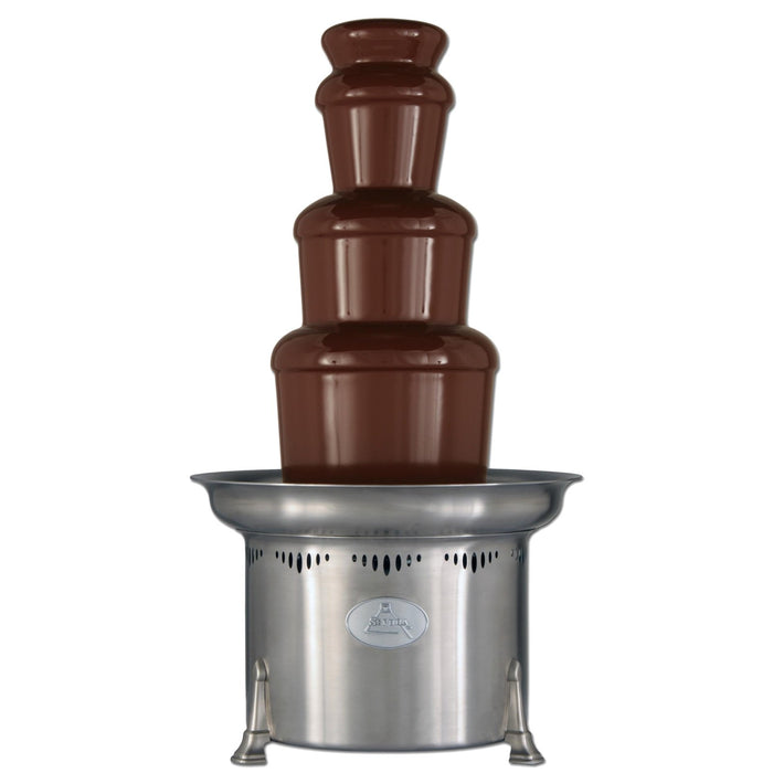Neumärker - Schokoladenbrunnen Sephra CF34R Montezuma - 3 Etagen, 10 kg, Edelstahl, Leise - Neumärker - GastroDeals