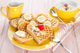 Neumärker - Sunny Waffel Wechselplatten für Thermocook® - Aluminiumguss, Antihaftbeschichtung, 195x195x20 mm - Neumärker - GastroDeals