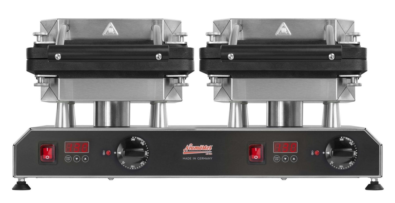 Neumärker - Thermocook® Twin - Multifunktionsgerät, Digitaltimer, 0 - 300 °C, Edelstahl - Neumärker - GastroDeals