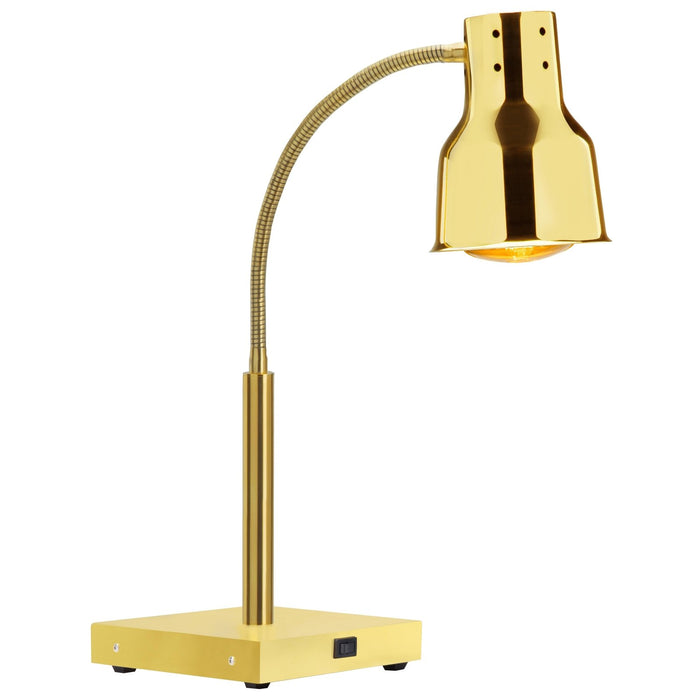 Neumärker - Tibet Wärmeleuchte - Gold, Poliertes Messing, Flexibler Arm, 250 W - Neumärker - GastroDeals