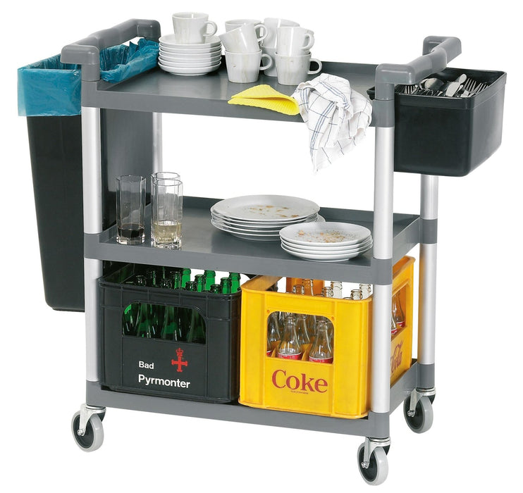 Neumärker - Transportwagen Adjutant - Aluminium, 3 Ablagen, 830x415x940 mm, 120 kg Tragfähigkeit - Neumärker - GastroDeals