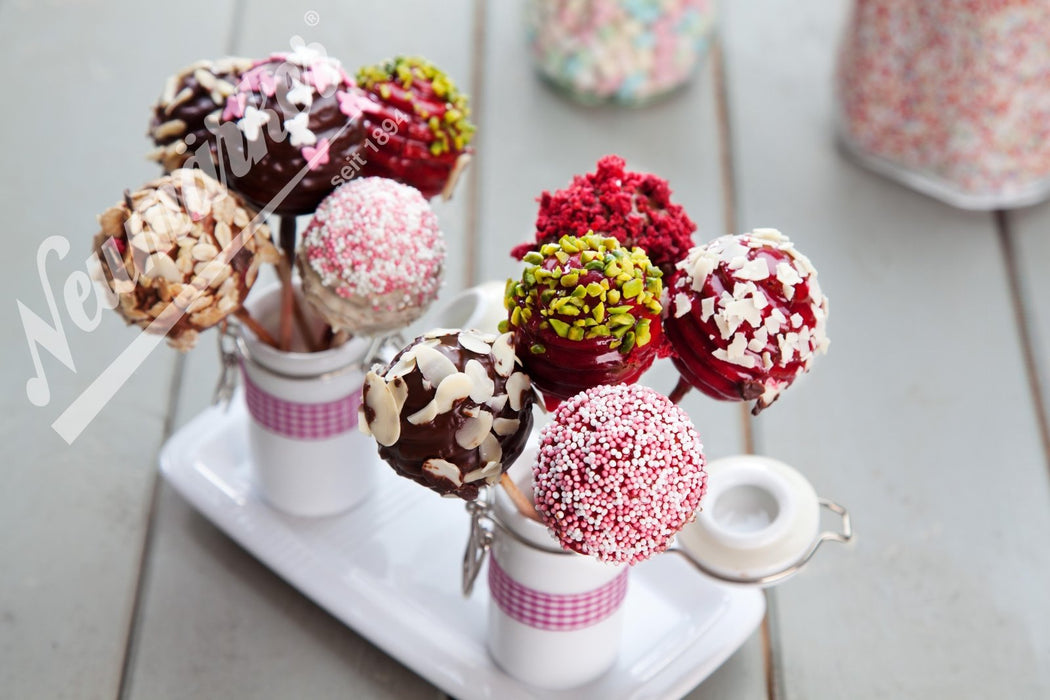 Neumärker - Twist Pop Backplattensatz für SWiNG - Backsystem - Antihaft, 6 Cake Pops, Ø 50 mm - Neumärker - GastroDeals