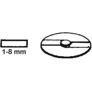 Neumärker - Verstellbare Schneidscheibe X 1 - 8 - für Multi - Gemüse - Schneider, 1 - 8 mm - Neumärker - GastroDeals