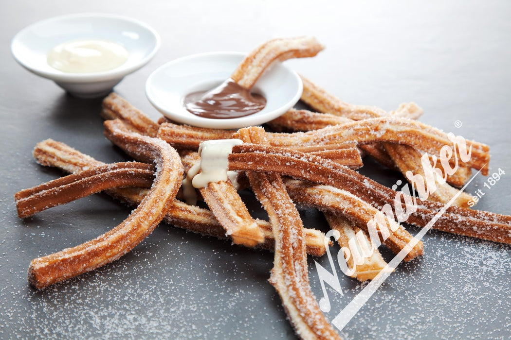 Neumärker - Waffeleisen Churros I - Digitaltimer, Edelstahl, 10 Churros - Neumärker - GastroDeals