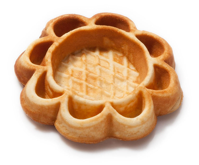 Neumärker - Waffeleisen Waffeltörtchen I - Digitaltimer, Edelstahl, 4 Waffeln - Neumärker - GastroDeals