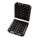 Neumärker - Waffo - Biss Backplattensatz für Helios Vertikal - Backsystem - Antihaft, 20 Miniwaffeln, 40x40x27 mm - Neumärker - GastroDeals
