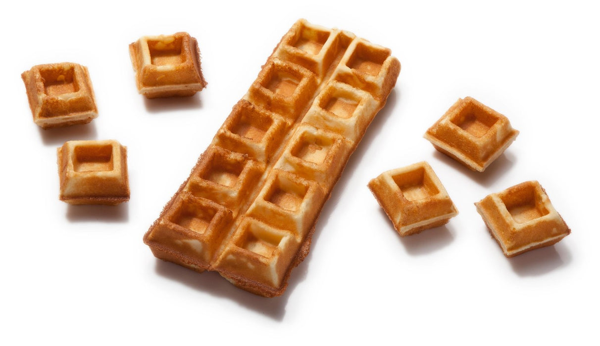 Neumärker - Waffo - Biss Backplattensatz für Helios Vertikal - Backsystem - Antihaft, 20 Miniwaffeln, 40x40x27 mm - Neumärker - GastroDeals