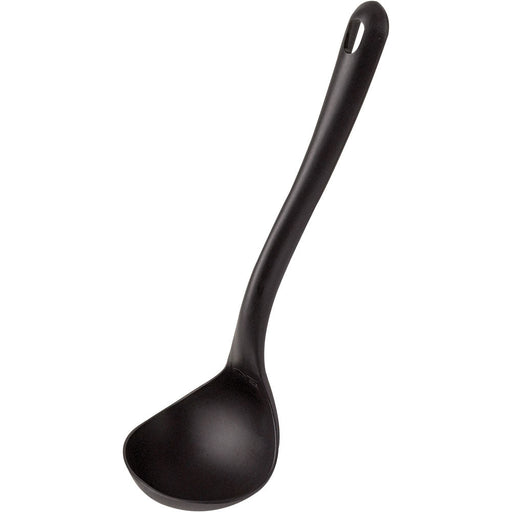 Paderno - Schöpflöffel, aus glasfaserverstärktem Material, schwarz, 0,11 Liter, Länge 31 cm - GastroDeals