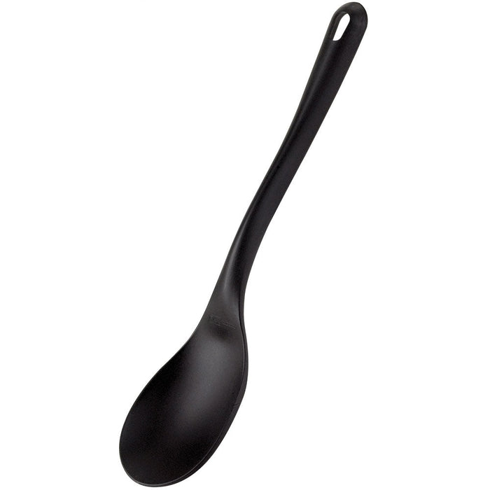 Paderno - Servierlöffel, aus glasfaserverstärktem Material, schwarz, Länge 35 cm - GastroDeals