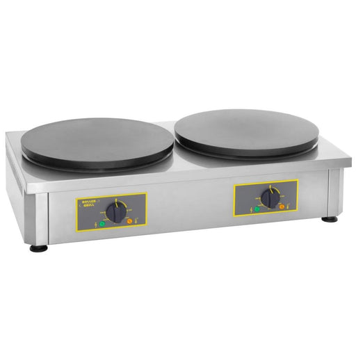 Roller Grill - Crêpes - Gerät Doppel 40 cm - Emailliert, Elektro, Edelstahlgehäuse - Roller Grill - GastroDeals