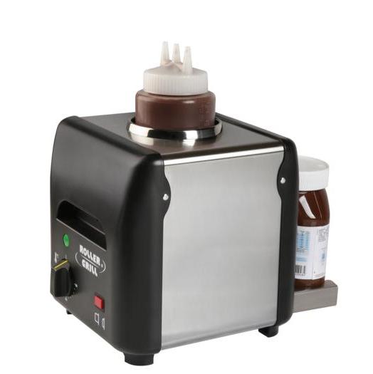 Roller Grill - Dessertsaucenwärmer Modell WI 1 - Für 1 Flasche, Edelstahl, Temperatur bis 40 °C - Roller Grill - GastroDeals