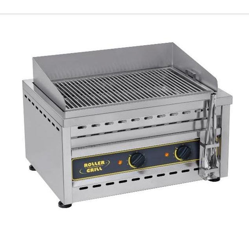 Roller Grill - Elektro - Tischgrill CES 60 - 60 cm, 7,6 kW, Edelstahl, Hochklappbare Grillplatte - Roller Grill - GastroDeals
