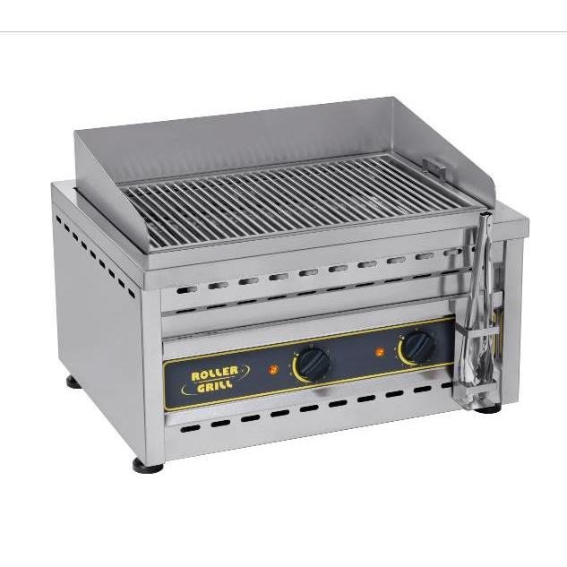 Roller Grill - Elektro - Tischgrill CES 60 - 60 cm, 7,6 kW, Edelstahl, Hochklappbare Grillplatte - Roller Grill - GastroDeals