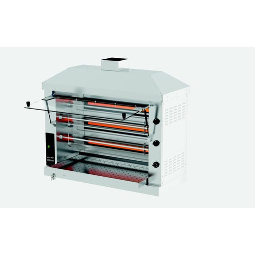 Roller Grill - Gas Hähnchen - Grill GCRG3C - 5 - 5 Spieße, Warmhaltebereich, 14,1 kW - Roller Grill - GastroDeals