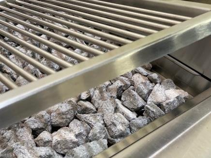 Roller Grill - Gas Lavasteingrill CGS 600 - Tischgerät, 60 cm, Edelstahl, 8 kW - Roller Grill - GastroDeals