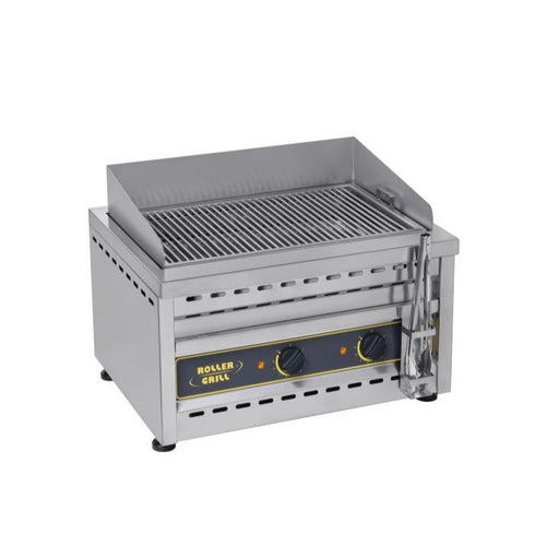 Roller Grill - Gas Lavasteingrill CGS 600 - Tischgerät, 60 cm, Edelstahl, 8 kW - Roller Grill - GastroDeals