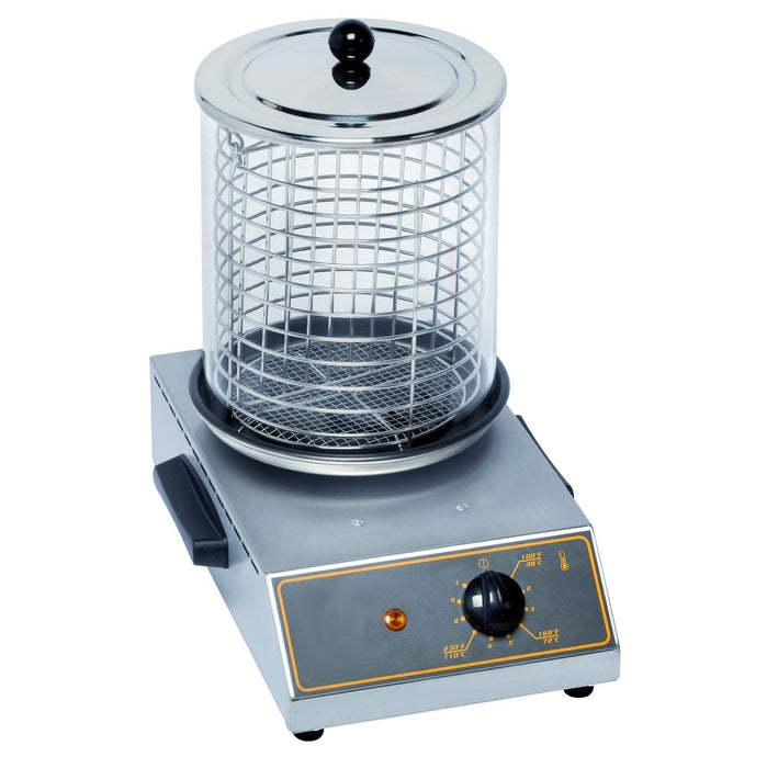 Roller Grill - Hot Dog Maker CS 0 E - Glaszylinder, 200x240 mm, Edelstahlgehäuse - Roller Grill - GastroDeals