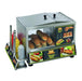 Roller Grill - Hot Dog Station HDS 60 - für 60 Würstchen, 30 Brötchen, Edelstahl/Glas, Thermostat - Roller Grill - GastroDeals