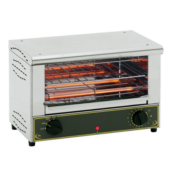 Roller Grill - Infrarot - Toaster Bar 1000 - Überbackgerät, 1 Ebene, 350x240 mm, Edelstahl - Roller Grill - GastroDeals
