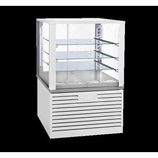 Roller Grill - Kühlvitrine FSC 800 - 80 cm, 2x 1/1 GN, 3 Glasböden, Umluftkühlung - Roller Grill - GastroDeals