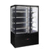 Roller Grill - Kühlvitrine SSC 1200 - Glastüren, 845 Liter, 120 cm, Schwarz, LED - Beleuchtung - Roller Grill - GastroDeals