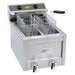Roller Grill - Tisch - Fritteuse RFE 8D - 2 Becken à 8 Liter, Ablasshahn, Kaltzone - Roller Grill - GastroDeals